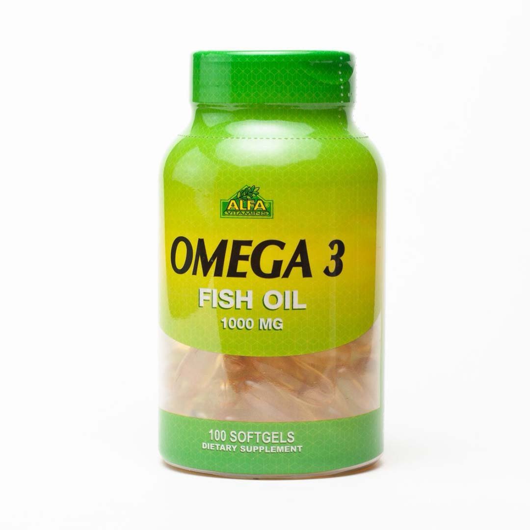 Omega 3  1000 Mg 100 cápsulas blandas